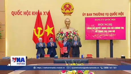 Đồng chí Nguyễn Hồng Diên giữ chức Phó Bí thư chuyên trách Đảng ủy Quốc hội