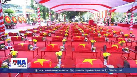 Tri ân các Anh hùng liệt sĩ tại Nghĩa trang liệt sĩ Đồi 82 - Tây Ninh