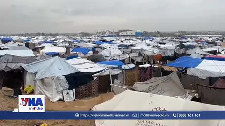 Giá rét đe dọa mạng sống trẻ em ở Gaza