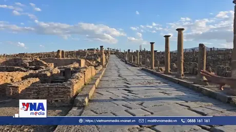 Di sản Timgad của Algeria thu hút mạnh du khách