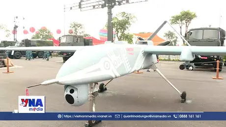Loạt UAV đáng chú ý được trưng bày tại Triển lãm A80