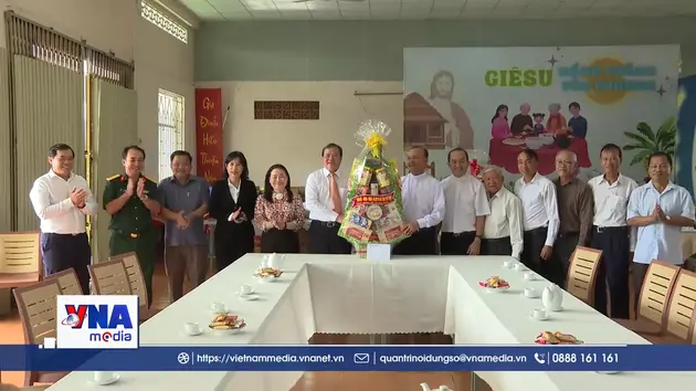 Tây Ninh chúc mừng Giáng sinh của đồng bào Công giáo