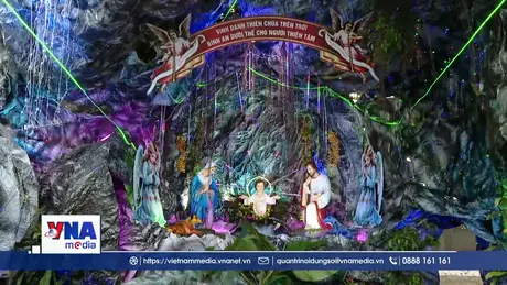 Ninh Bình lung linh chào đón Giáng sinh