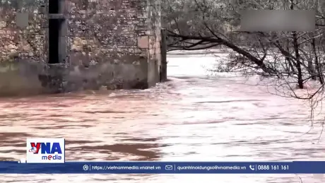 Pháp ban bố tình trạng báo động đỏ lũ lụt tại miền Nam