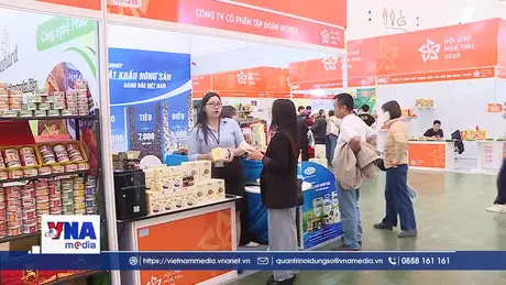 Sản phẩm Nông sản chế biến hút khách tại Hội chợ Mùa Thu