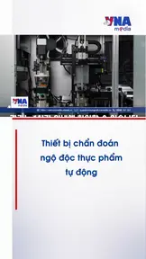 Thiết bị chẩn đoán ngộ độc thực phẩm tự động
