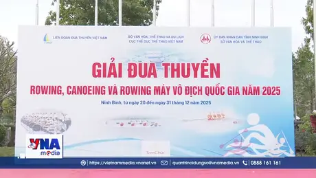 Khai mạc Giải Đua thuyền vô địch quốc gia năm 2025