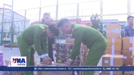 Hà Tĩnh: Triệt phá đường dây mua bán, vận chuyển pháo nổ