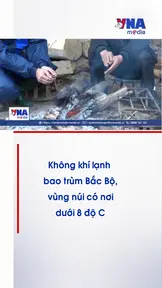 Không khí lạnh bao trùm Bắc Bộ, vùng núi có nơi dưới 8 độ C