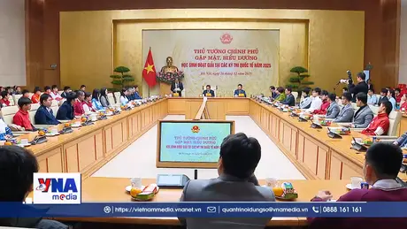 Thủ tướng Chính phủ gặp mặt học sinh đoạt giải quốc tế