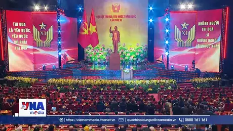 Khai mạc trọng thể Đại hội Thi đua yêu nước toàn quốc lần thứ XI