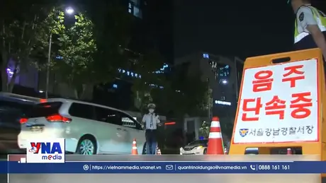 Hàn Quốc mạnh tay với lái xe vi phạm nồng độ cồn