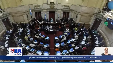 Thượng viện Argentina thông qua ngân sách quốc gia