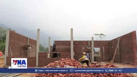 Lào Cai đẩy nhanh tiến độ làm nhà cho người dân vùng lũ