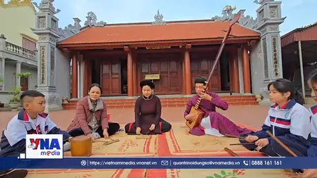 Khơi dậy tình yêu ca trù Đông Môn cho thế hệ trẻ