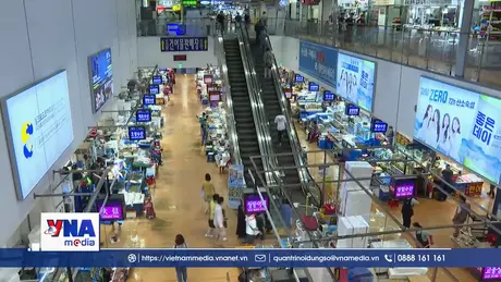 Tiêu dùng nội địa Hàn Quốc giảm kỷ lục