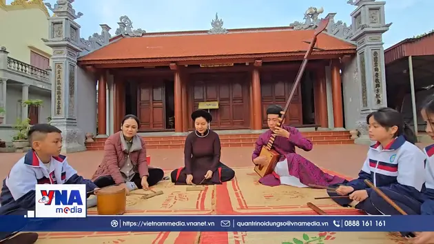 Khơi dậy tình yêu ca trù Đông Môn cho thế hệ trẻ