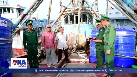 Tạm giữ tàu chở 20.000 lít dầu DO trên vùng biển Tp.HCM