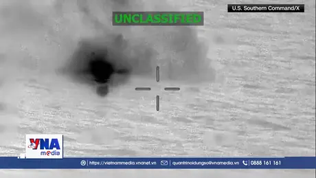 Mỹ tấn công tàu nghi vận chuyển ma túy