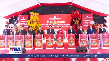 Phú Thọ khởi công dự án nhà ở xã hội