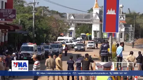 Campuchia tiếp nhận 18 binh sĩ bị Thái Lan bắt