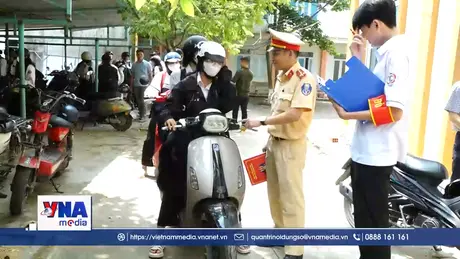 Quảng Trị: Nhiều giải pháp đảm bảo an toàn giao thông học đường