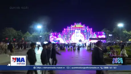 Không khí chào đón năm mới ở Quảng Ngãi