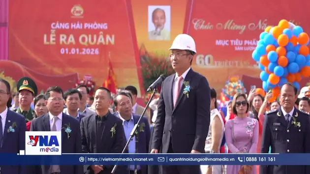 Cảng Hải Phòng đặt mục tiêu khai thác 60 triệu tấn hàng hóa