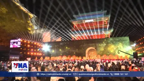 Tưng bừng không khí đón Năm mới tại các nước trên thế giới