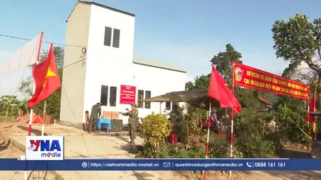 Những căn nhà mới xây từ tinh thần đại đoàn kết toàn dân tộc