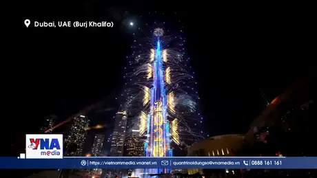 Các địa điểm hấp dẫn dịp Năm mới 2026 trên thế giới