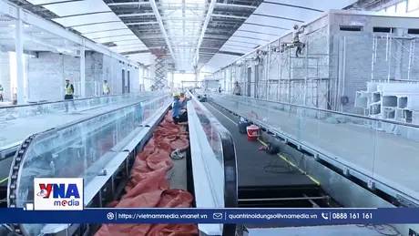 Trạm tin tối: Đẩy mạnh lắp đặt thiết bị tại nhà ga sân bay Long Thành