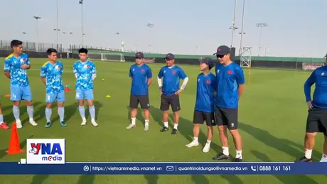 HLV Kim Sang Sik nhận tín hiệu tích cực từ tiền đạo Thanh Nhàn