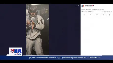 Tổng thống Mỹ họp báo về chiến dịch quân sự tại Venezuela