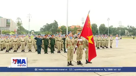Lực lượng Gìn giữ hòa bình báo công dâng Bác