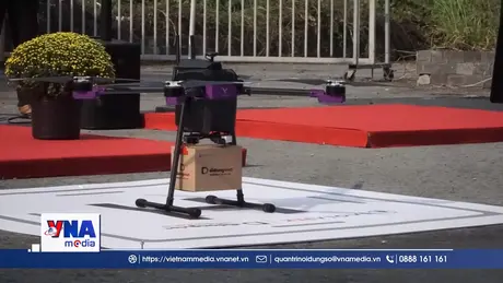 TP. Hồ Chí Minh thử nghiệm ứng dụng UAV trong giao hàng