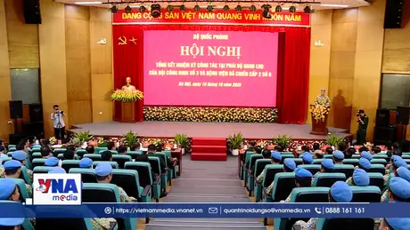 Lực lượng Gìn giữ hòa bình Việt Nam hoàn thành xuất sắc nhiệm vụ
