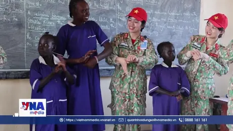 Khuyến khích phụ nữ giữ vai trò lãnh đạo trong hoạt động Gìn giữ hòa bình