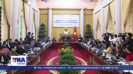 Họp báo Công bố Lệnh của Chủ tịch nước về 13 luật