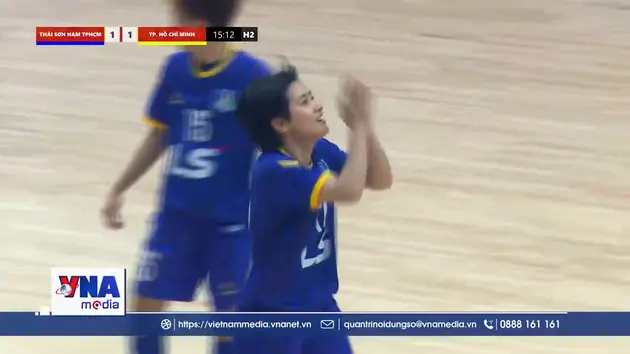 Thái Sơn Nam TP HCM vô địch giải futsal nữ quốc gia sớm một vòng đấu