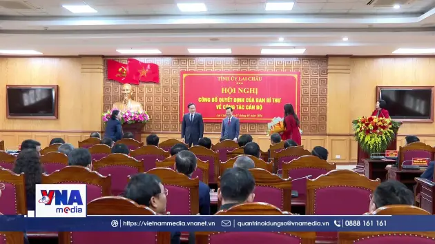 Lai Châu có hai tân Phó Bí thư Tỉnh ủy