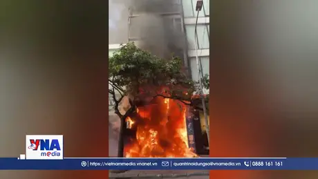 2 nạn nhân tử vong trong vụ cháy lớn tại Hà Đông