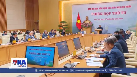 Trạm tin sáng ngày 08/01/2026: Thủ tướng họp Ban chỉ đạo xây dựng nhà máy điện hạt nhân