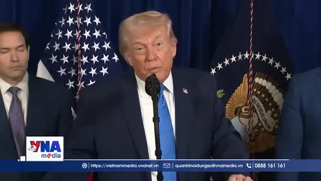 Tổng thống Trump: Venezuela sẽ mua độc quyền các sản phẩm của Mỹ