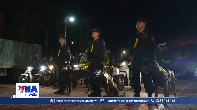 Quảng Trị tăng cường tuần tra, đảm bảo an ninh trật tự dịp giáp Tết