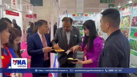 Nông sản, thực phẩm Việt Nam có mặt tại Indusfood 2026