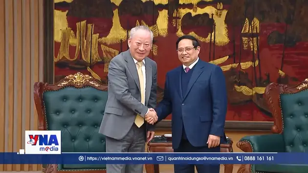 Thủ tướng Phạm Minh Chính tiếp lãnh đạo Tập đoàn Thái Bình Dương