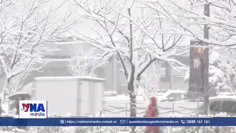 Hàn Quốc chìm trong tuyết rơi dày