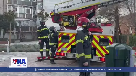 Nổ lớn tại khu dân cư ở thủ đô của Tây Ban Nha