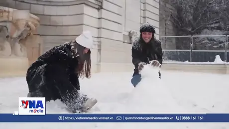 Du lịch mùa Đông nước Pháp khởi sắc nhờ tuyết rơi dày